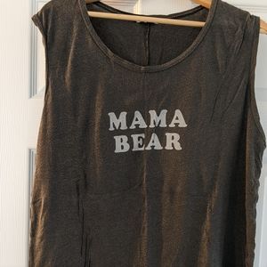 Mama bear muscle tank